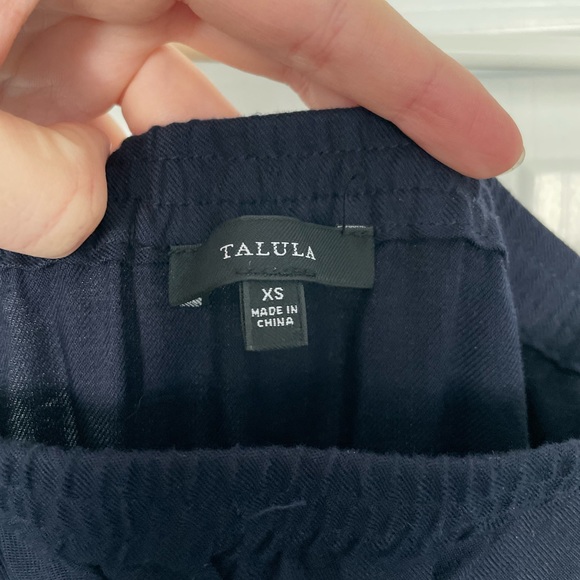 Aritzia Talula Strapless Romper - Navy Blue - Picture 5 of 5